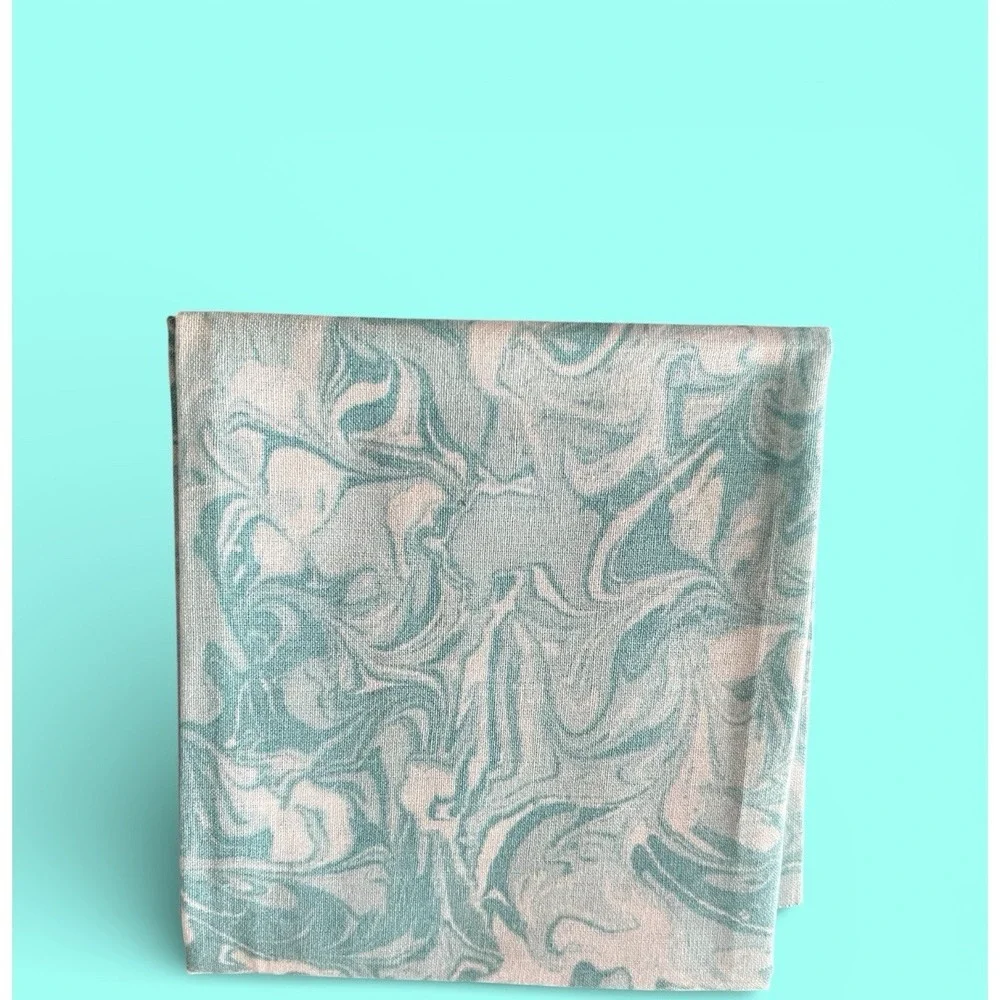 Fabric Quilt Craft‎ Cotton 3 Fat Quarters Blue Tone Prints Polka Dots Abstract